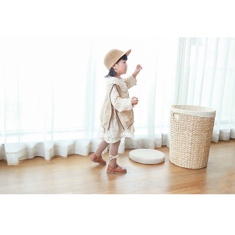 Quần tất len trơn nhiều màu đính nơ to bé gái