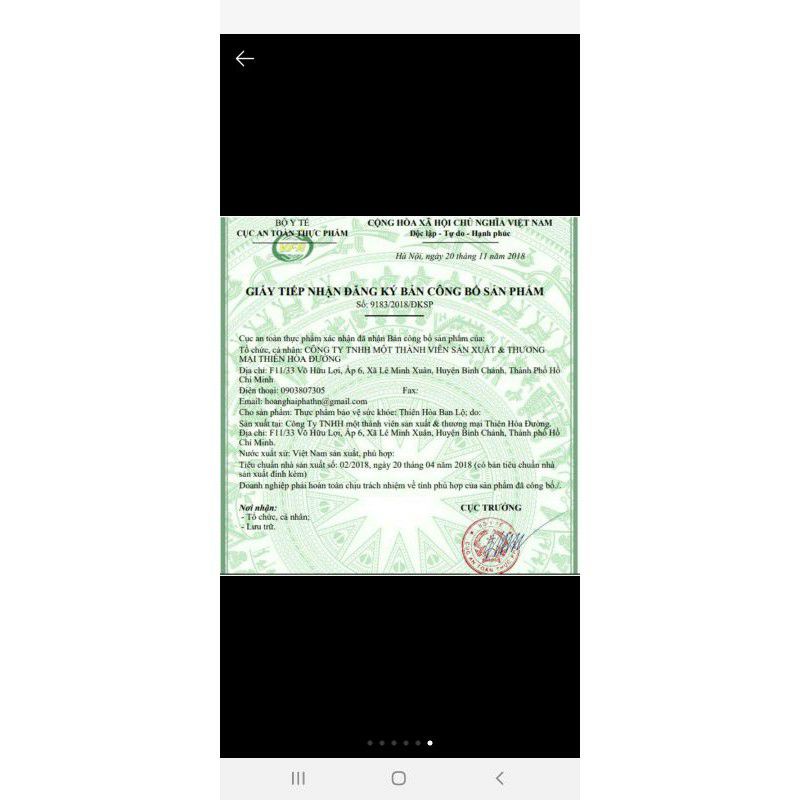 Thiên Hòa tiêu ban  ⚡ CAM KẾT CHẤT LƯỢNG ⚡ Thiên hòa tiêu ban lộ - Hiệu Nai Đen