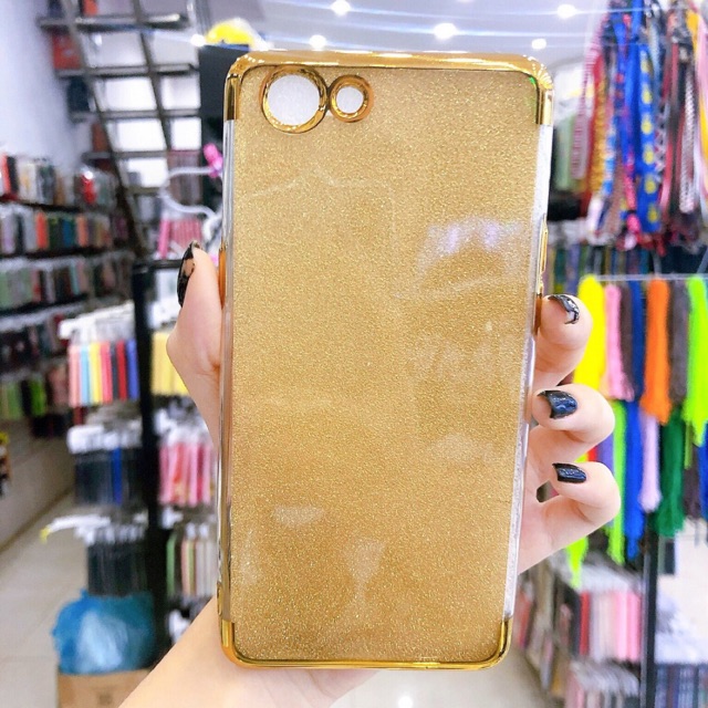 Ốp lưng OPPO F7 youth kim tuyến dẻo cho nữ
