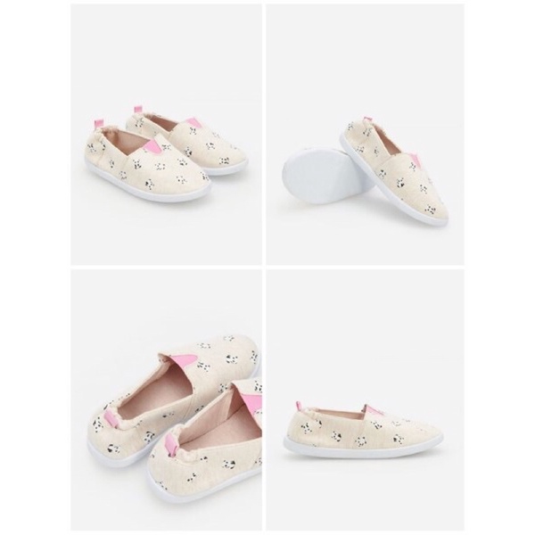 Giày slipon gấu trúc bé gái vợt sale