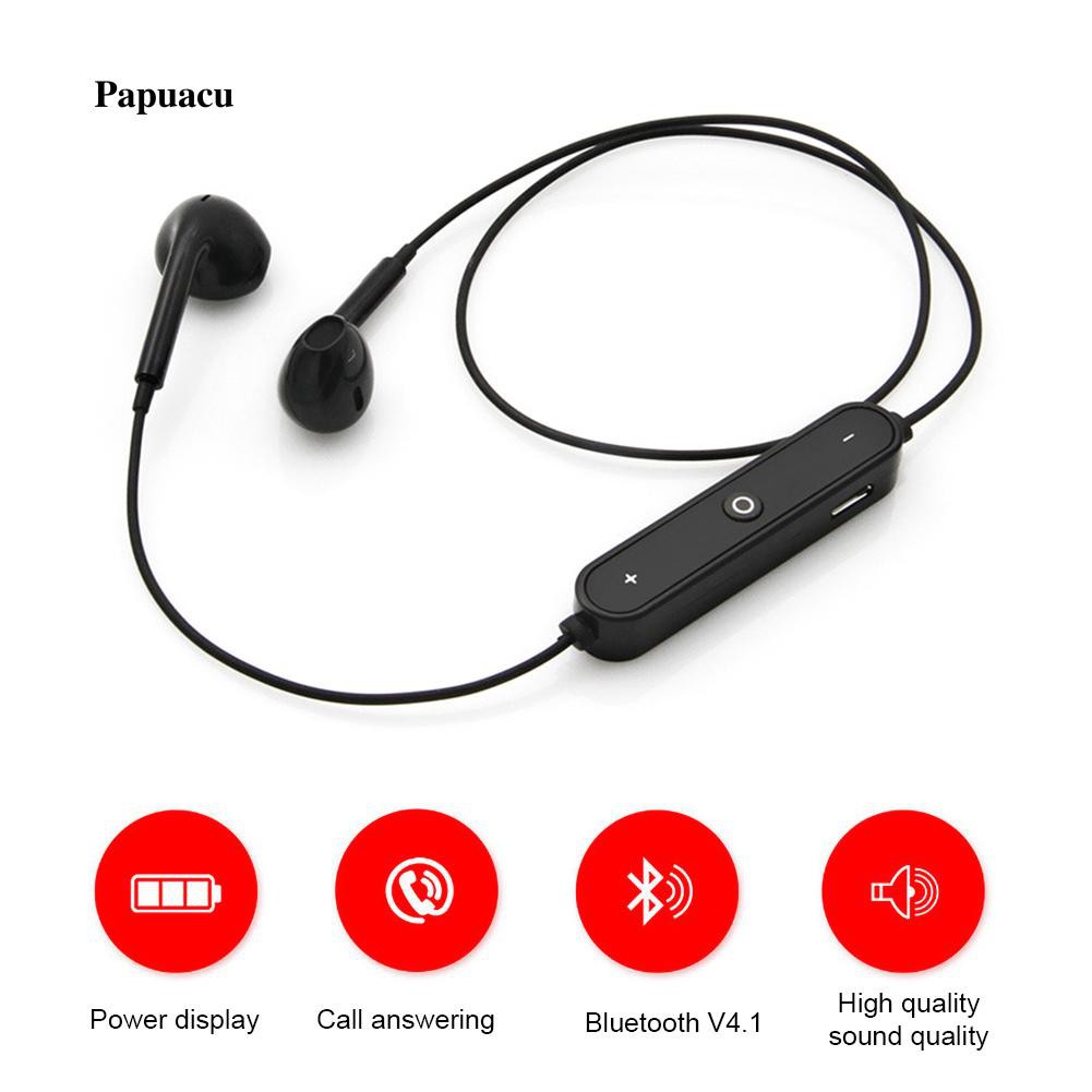 Tai nghe không dây âm thanh Stereo dạng vòng cổ kiểu dáng thể thao