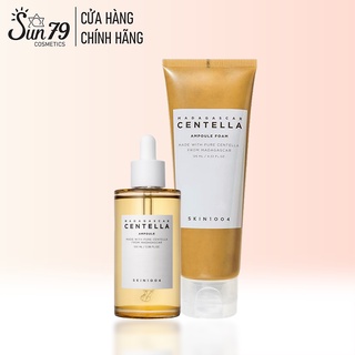 Combo Giảm Mụn  Skin1004 Madagascar Centella ( Sữa Rửa Mặt + Serum )