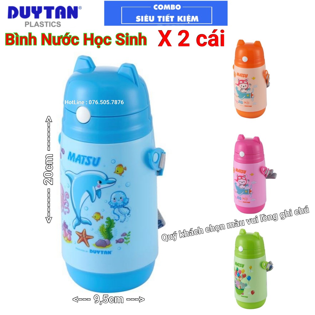 Bình nước học sinh giữ nhiệt - COMBO 2 Cái