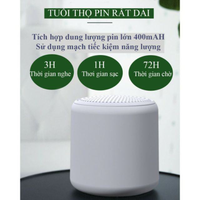 Loa Bluetooth inPods LitteFun Chính Hãng LANPICE âm bass ấm nghe nhạc cực lâu - Bảo hành 12 tháng tại HN và HCM