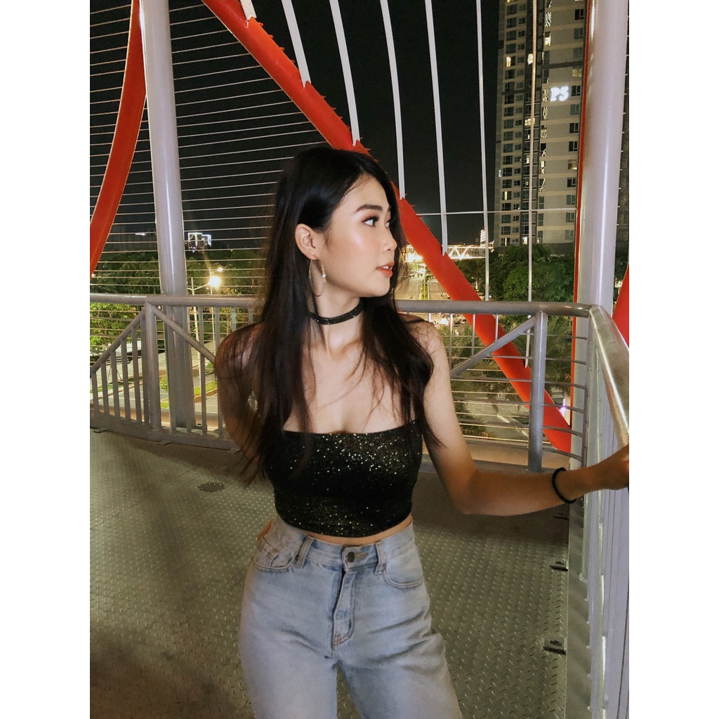 Áo Ống Kèm Choker Họa Tiết Độc Đáo Cá Tính Quyến Rũ - "CHỈ TỪ 99K"