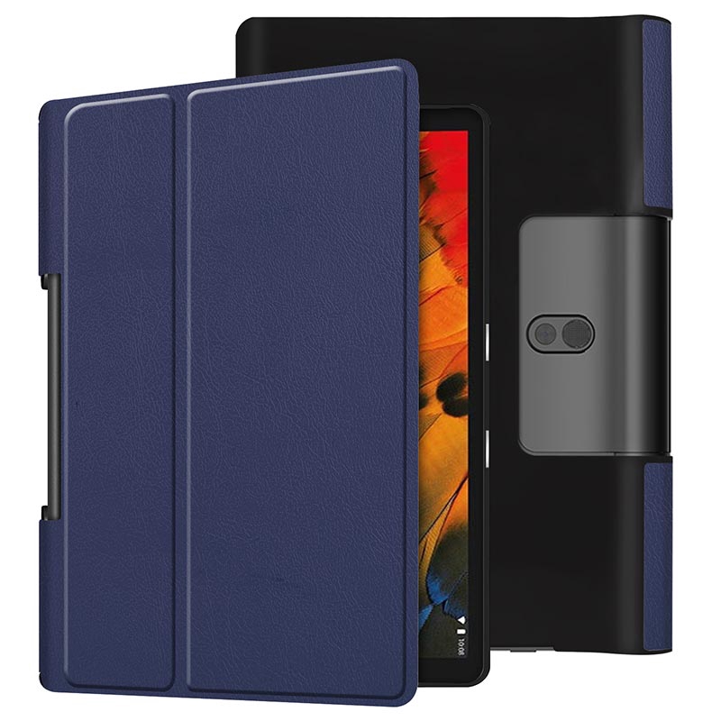 Bao da PU thiết kế nắp lật kiêm giá đỡ bảo vệ cho Lenovo Yoga smart tab 10.1 YT-X705F 2019 | BigBuy360 - bigbuy360.vn