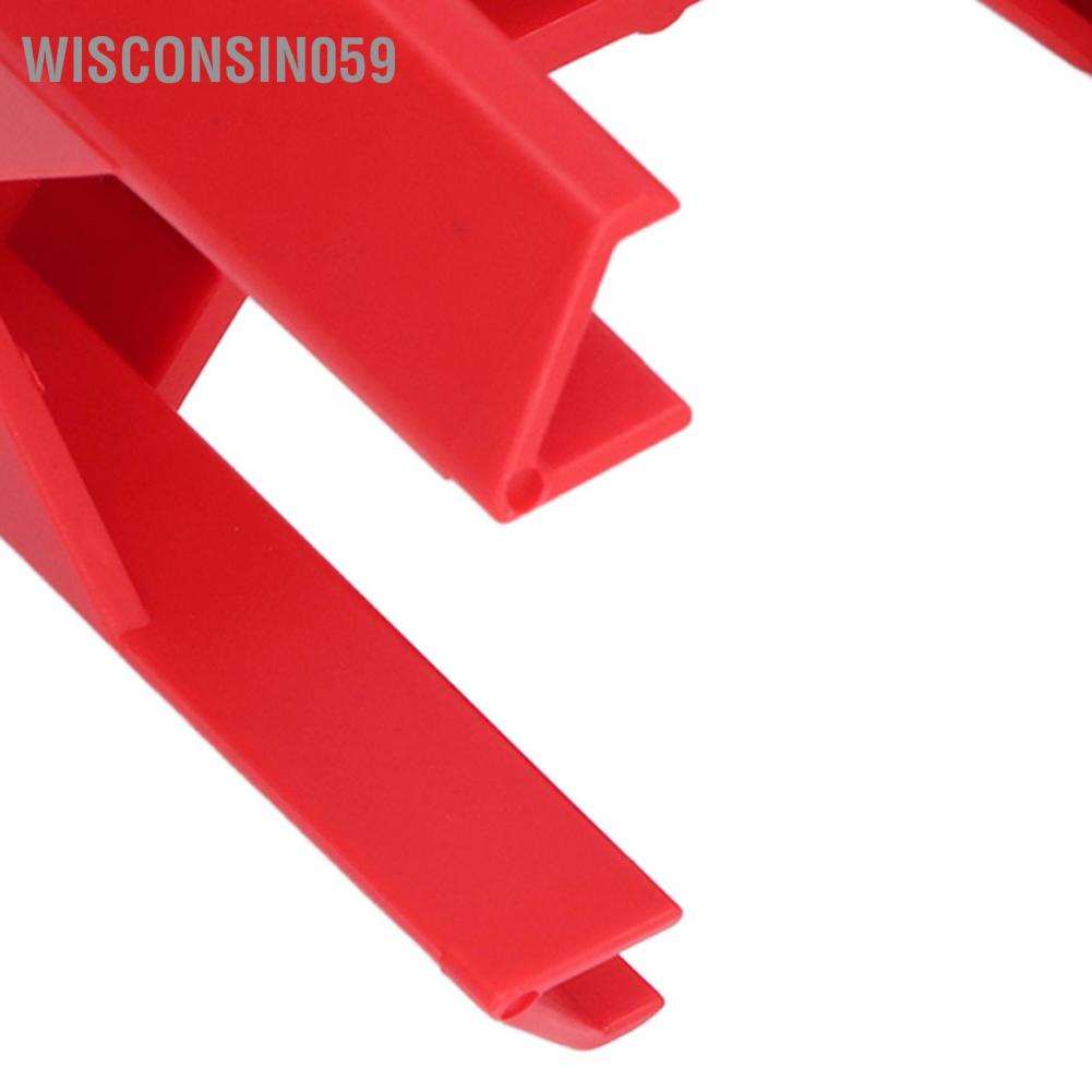 Wisconsin059 Ball Valve Lockout Device Industrial Adjustable Safety Lock for DN8-DN50 Pipe Diameter ASBV-01