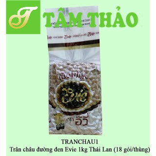 Trân châu đường đen Evie 1kg Thái Lan (18 gói/thùng) 8859590200022