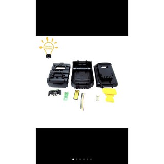 Vỏ + mạch dewalt 18v 2 hàng pin ( Hàng ko có ốc Vít vỏ pin )
