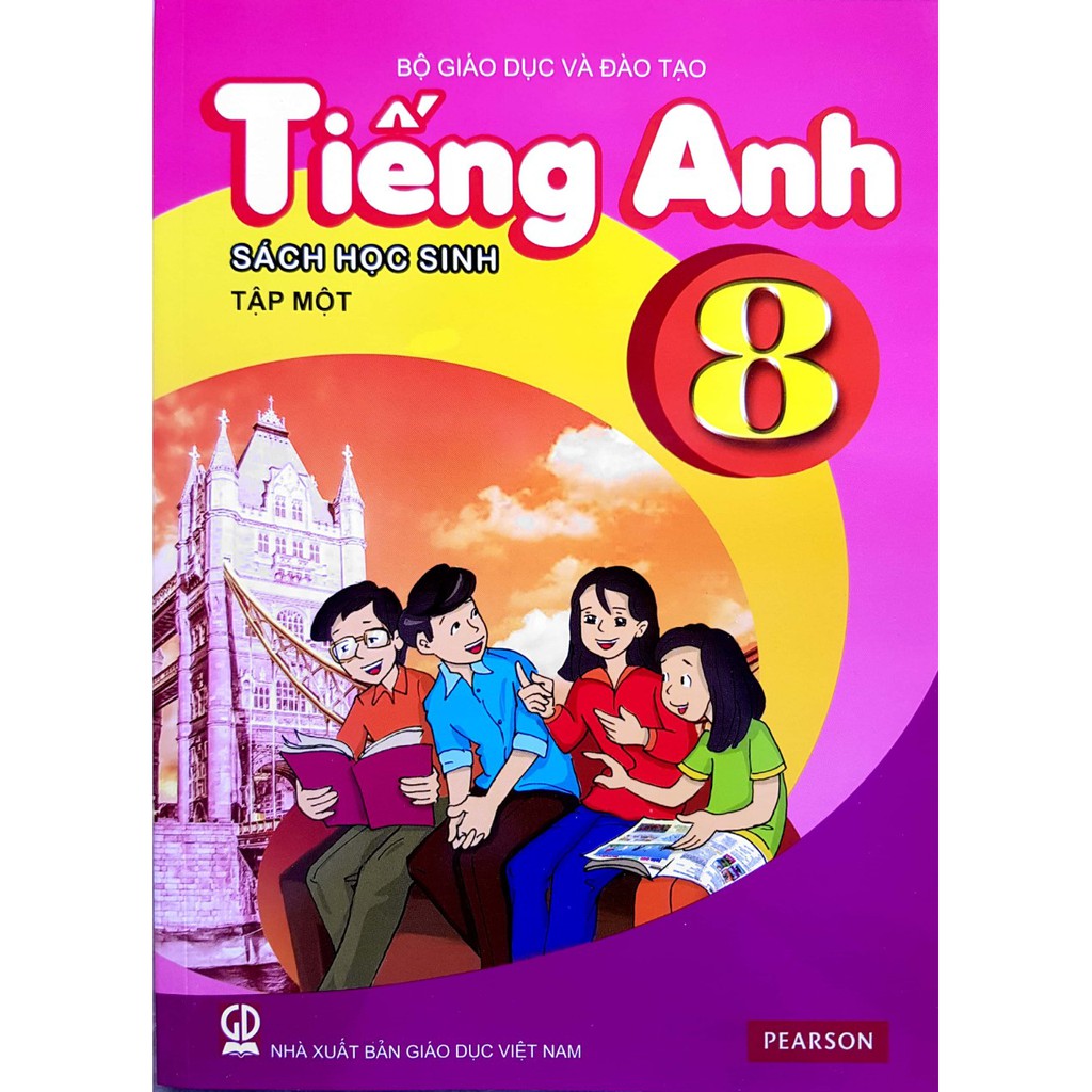 Sách - Tiếng Anh 8 Học sinh tập một (Chương trình mới 10 năm Pearson)