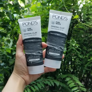 Sữa Rửa Mặt Pond's Đất Sét Khoáng Detox Dạng Hạt (90g)