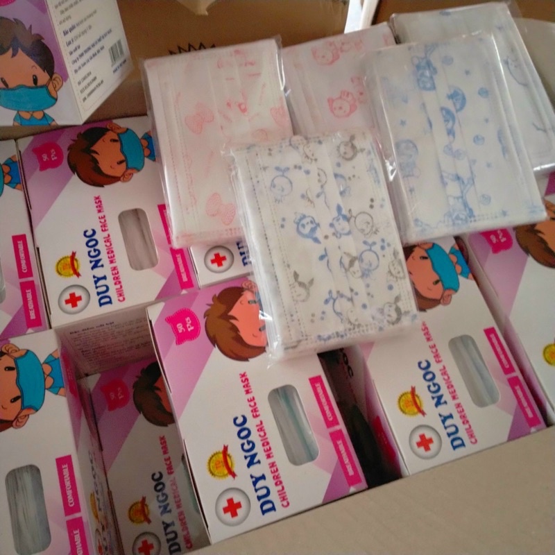Khẩu Trang Trẻ Em DUY NGỌC Mask Kids-Duy Ngọc Official