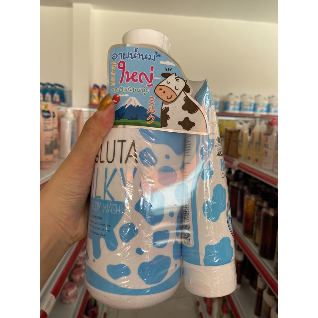 SET SỮA TẮM BÒ XANH THÁI LAN