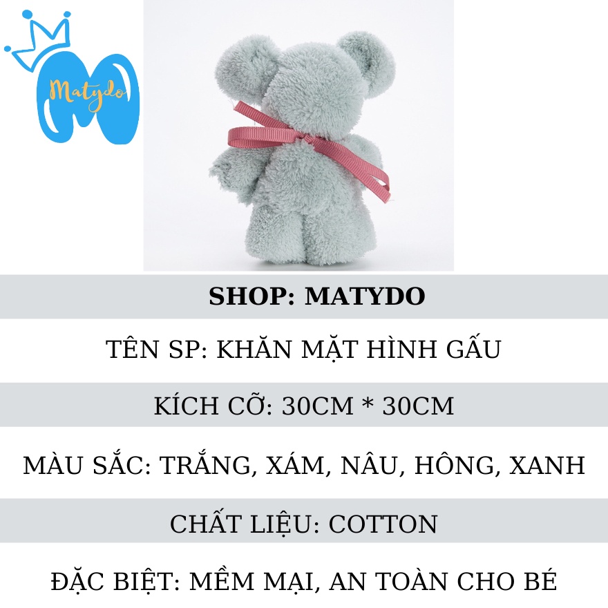 Khăn cho bé cotton cao cấp mềm mại thấm sữa rửa mặt lau mũi 30cm tặng kèm túi đựng