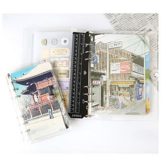 Bm03 combo sổ còng/planner 8 mẫu tab size a5