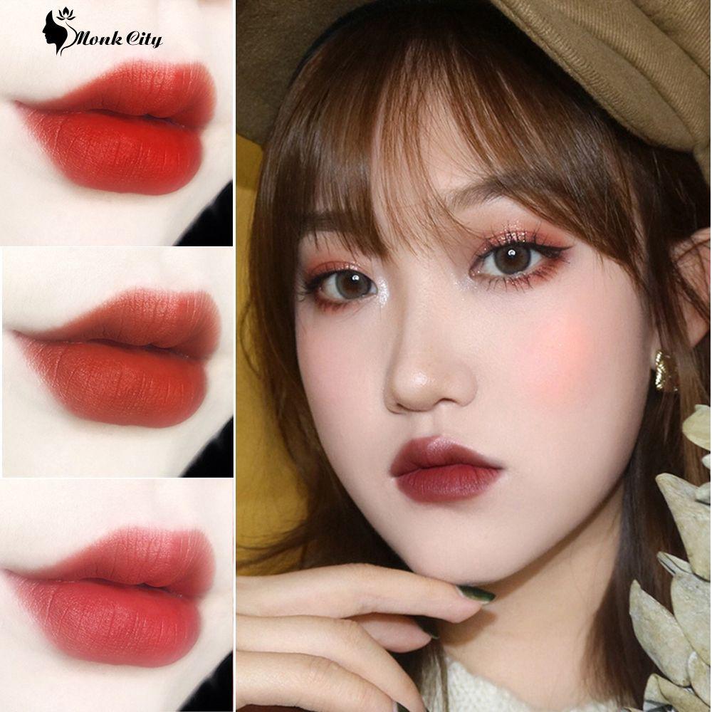 Hudamoji 6 -color Hudamoji lipstick long lasting sexy drifting