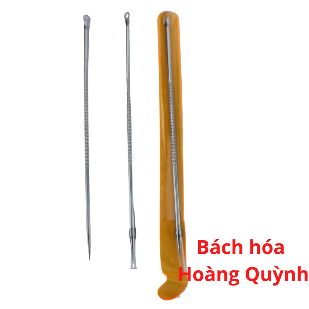 1 cây nặn mụn inox đầu nhọn.