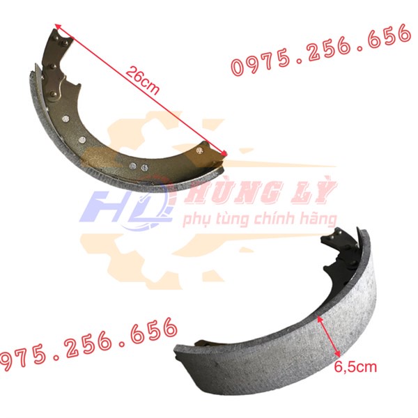 Má phanh liền xương 1022 bản 6,5 cung 26