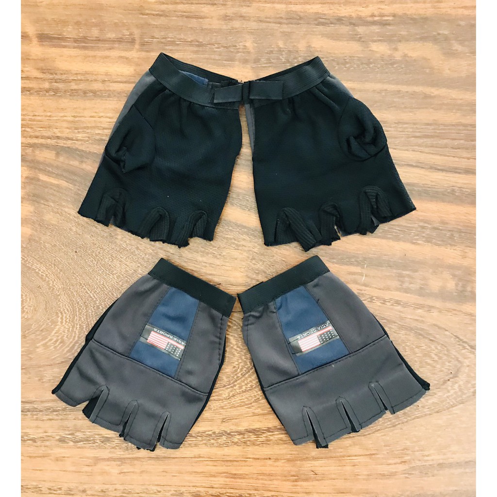 Combo 5 Đôi Găng Tay Nam Đi Xe Máy - Gồm 2 Loại Bao Tay Cắt 5 Ngón &amp; Full Không cắt Ngón Chạy Xe Tăng Độ Bám , Ảnh Thật