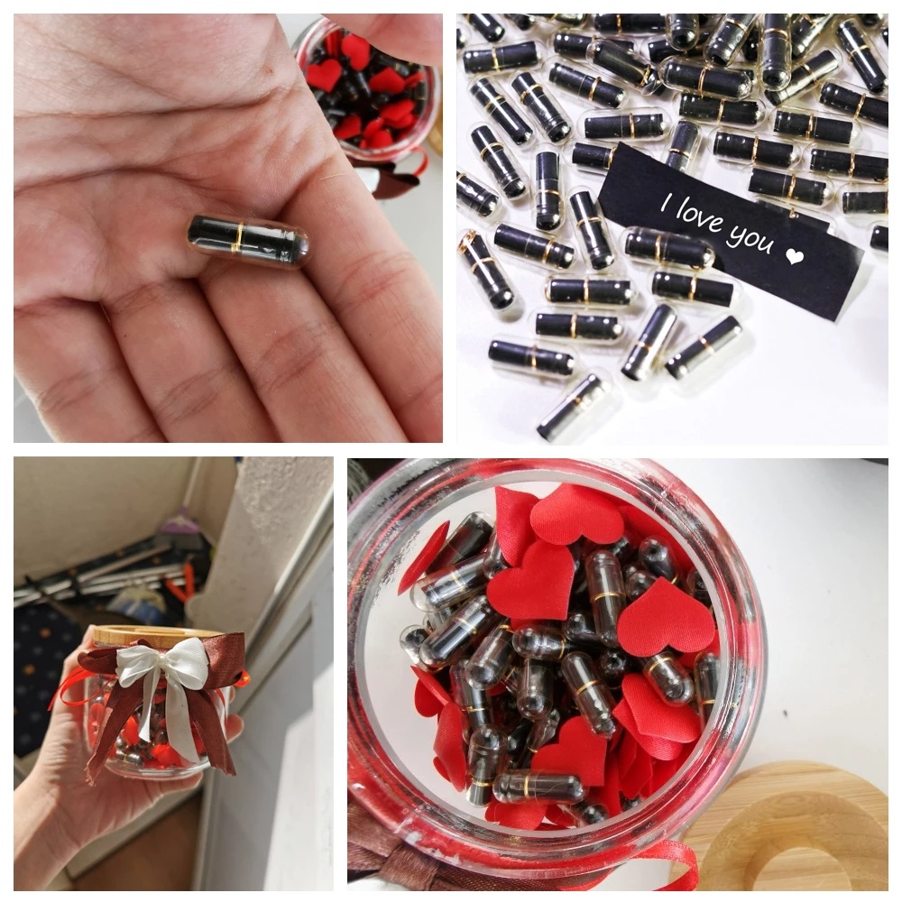 Set 100 viên con nhộng mini nhiều màu sắc dùng để ghi chú