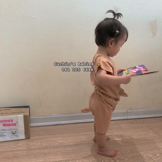 Bộ ba lỗ gấu cho bé BC0050 Suchin