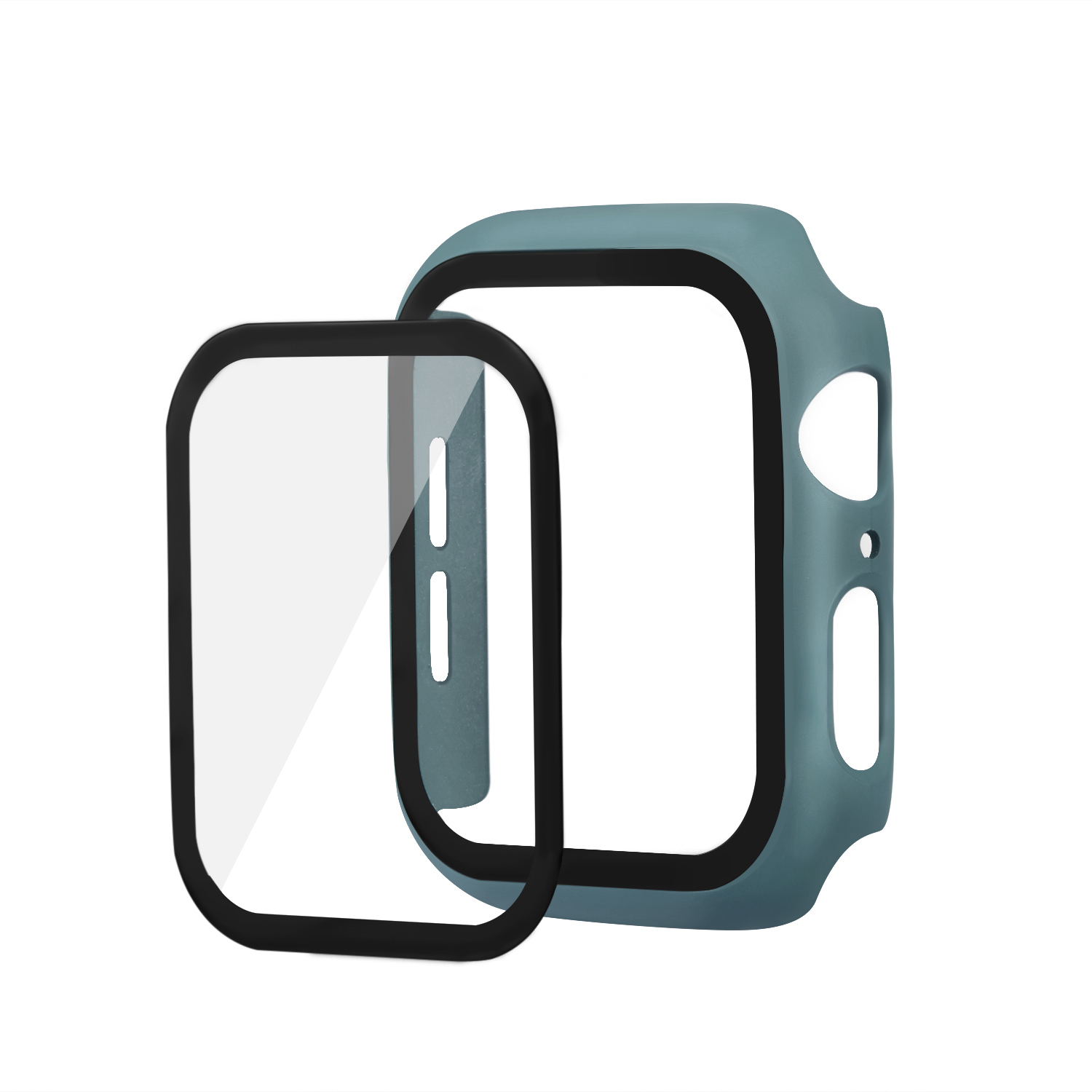 Ốp kính cường lực bảo vệ cho đồng hồ Apple Watch dòng 38mm 42mm 40mm 44mm