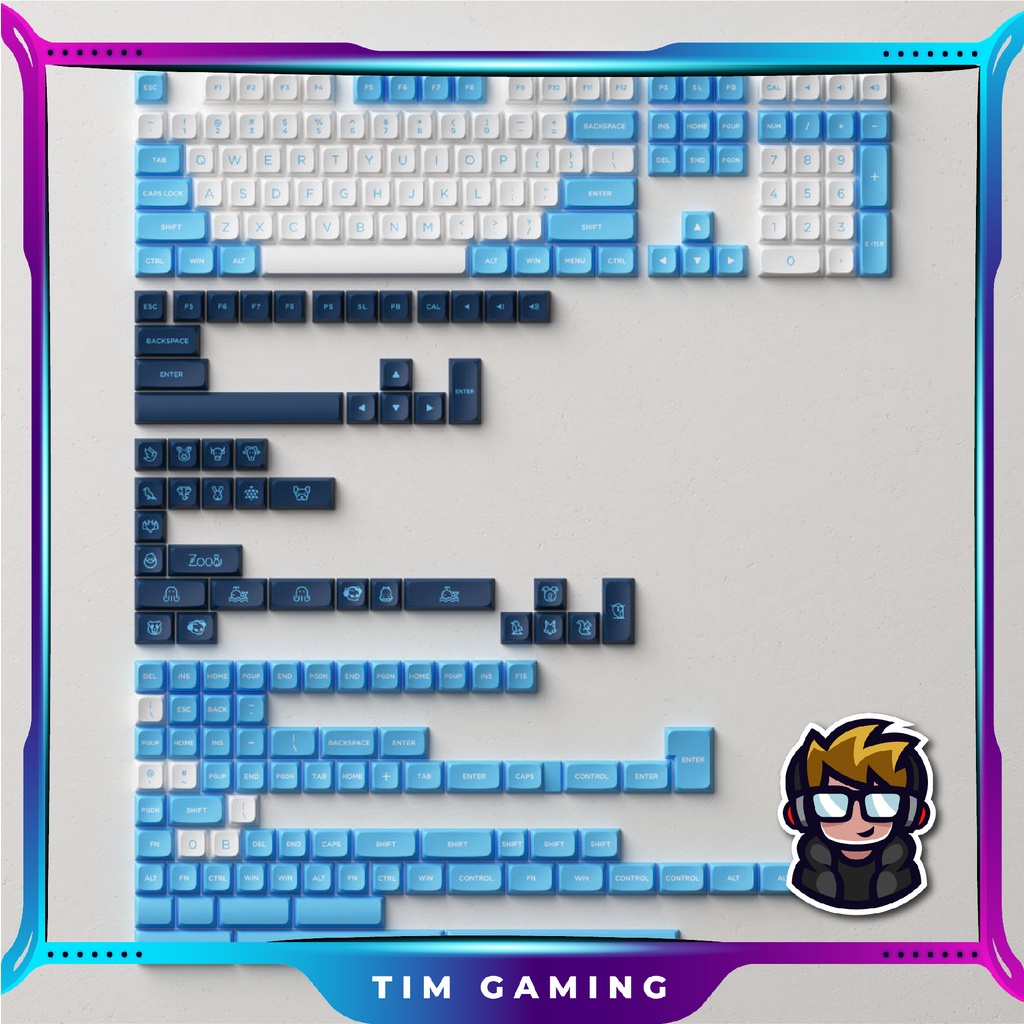 Bộ Keycap AKKO MDA profile