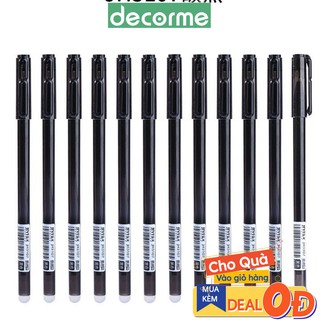 Bút gel xóa được 0.5mm phụ kiện văn phòng phẩm Decorme