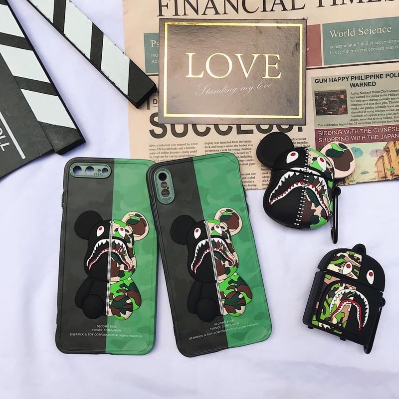 ốp lưng iphone - ốp iphone bape nổi 3d cao cấp