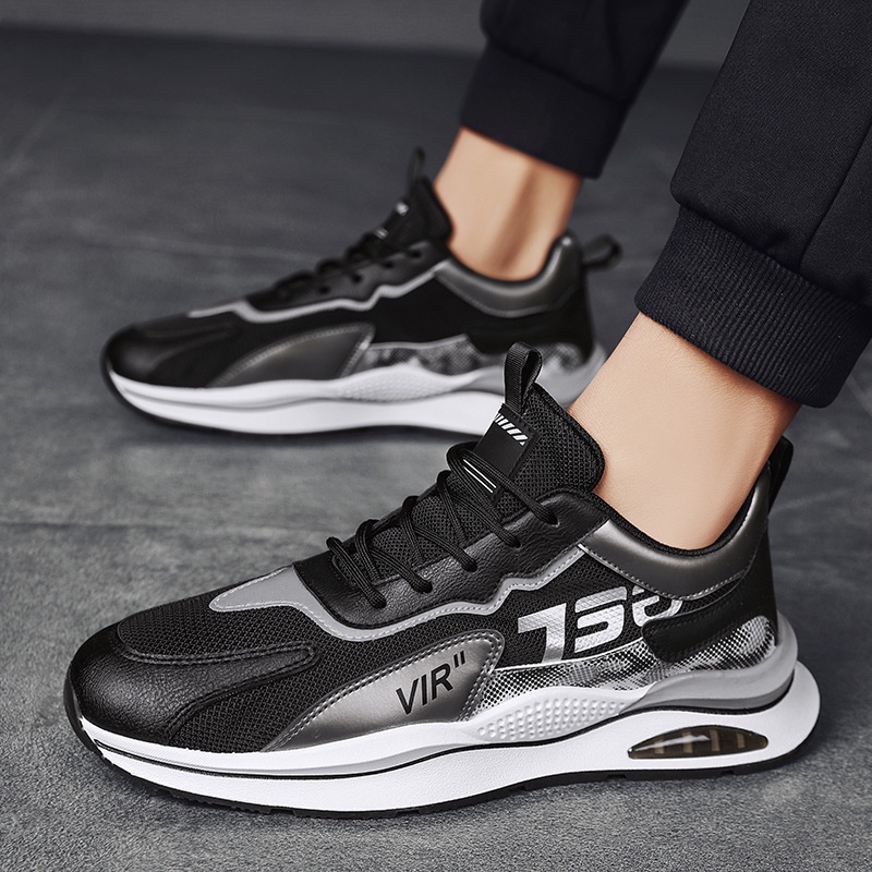 Giày sneaker chạy bộ  IELGY phối lưới mỏng thoáng khí dành cho nam