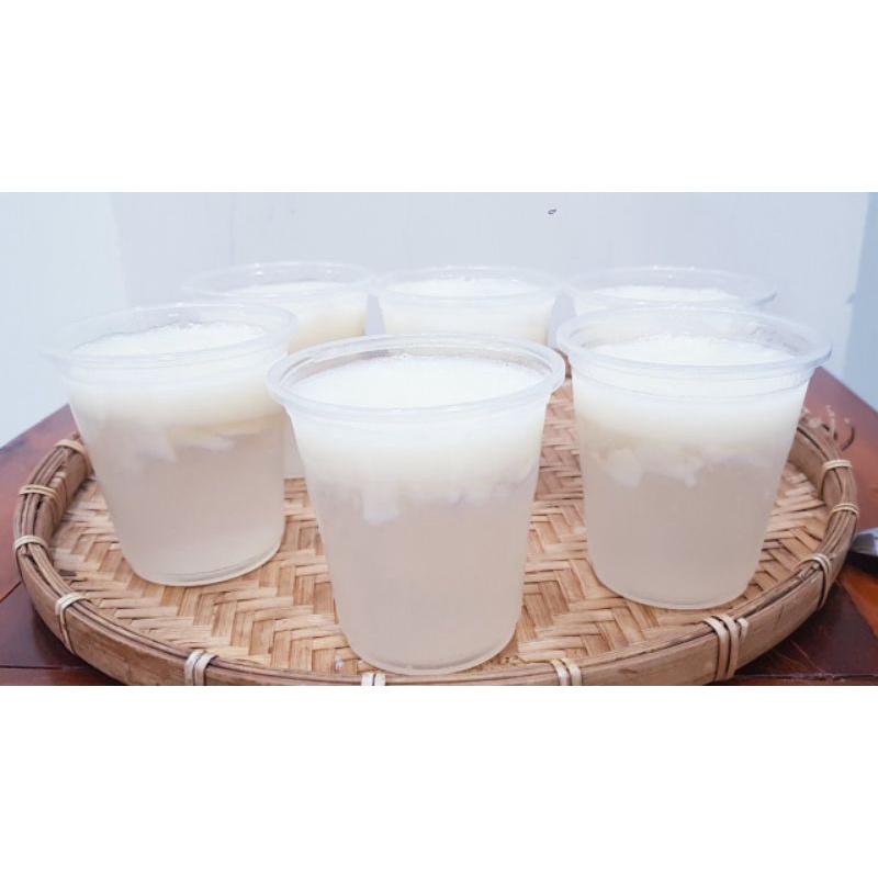50 Ly nhựa 140ml, ly rau câu, ly đựng sốt - dùng 1 lần