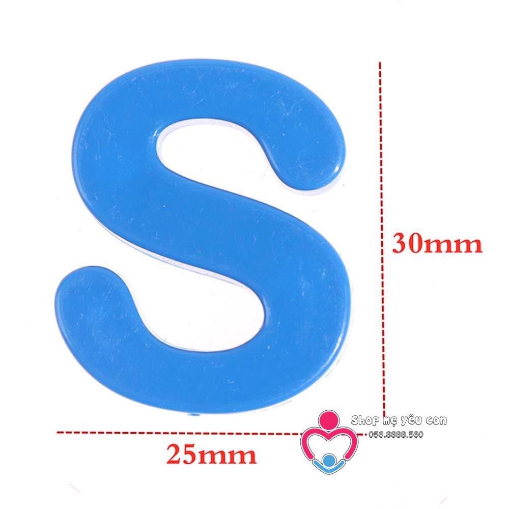 Bộ chữ cái / số/ ký hiệu nam châm dán tủ lạnh giúp bé học và phát âm