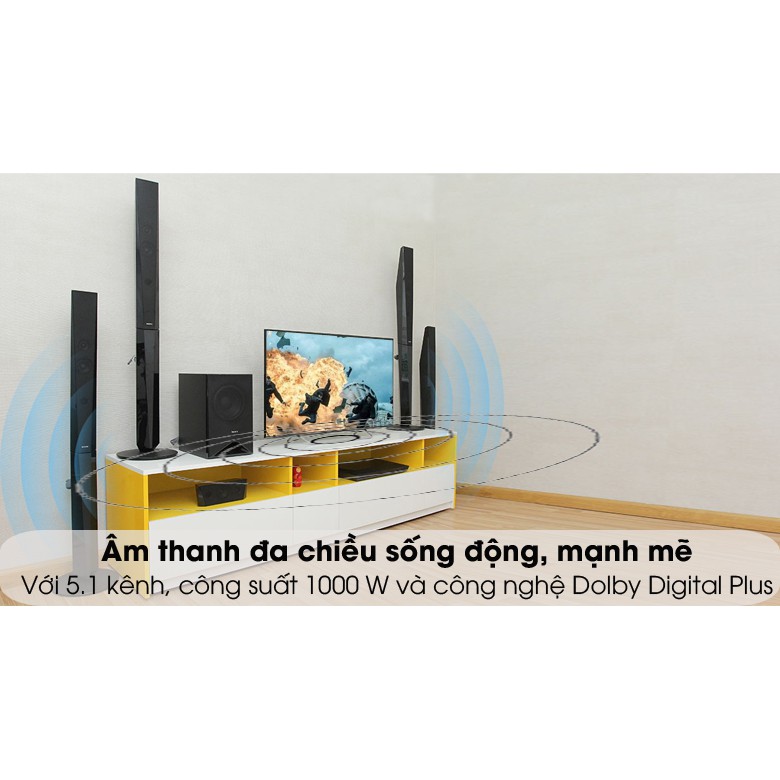 Dàn âm thanh Sony 5.1 BDV-E6100 1000W (Miễn phí giao tại HCM-ngoài tỉnh liên hệ shop)