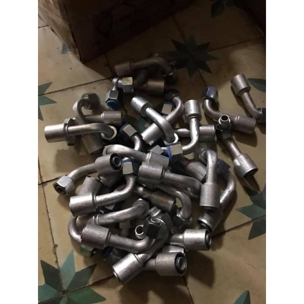 Đầu co cút điều hoà xe khách  r12 co nhôm