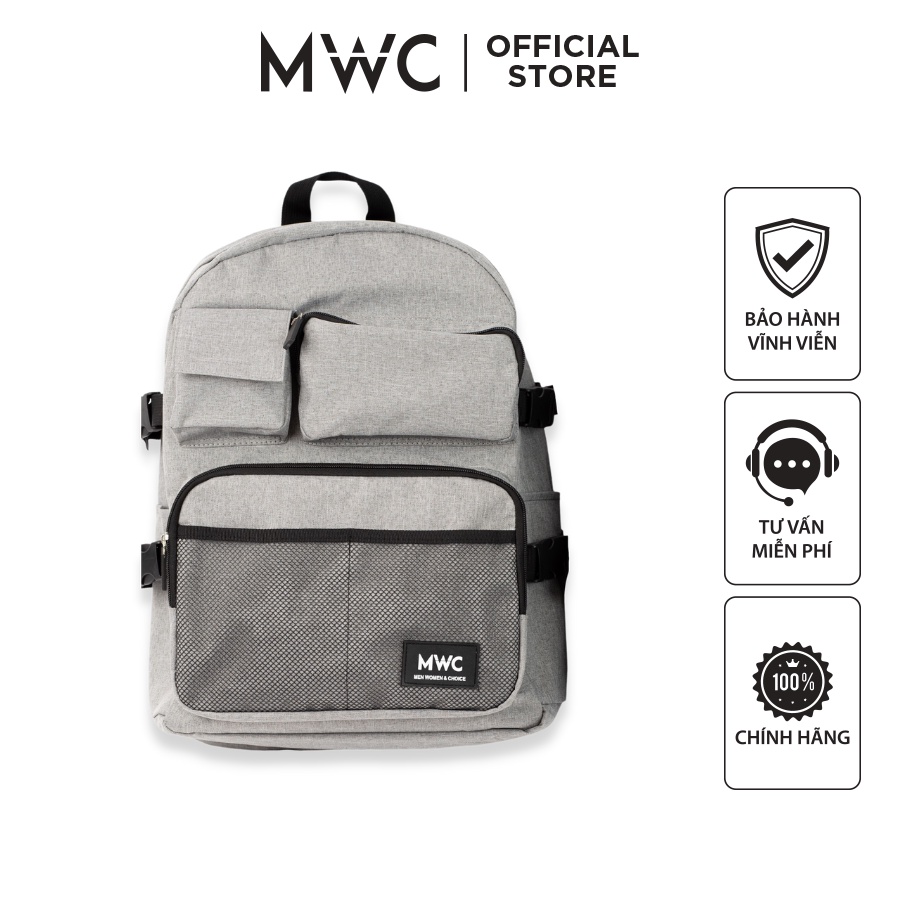 Balo MWC Chống Nước Đựng Laptop Đồ Dùng Cá Nhân Siêu Tiện Ích BALO- 1078
