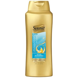 Dầu gội mượt tóc chuyên nghiệp Suave Professionals Shine Shampoo Moroccan Infusion 828ml (Mỹ)