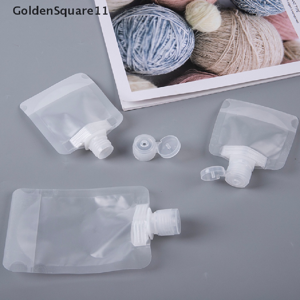 Set 5 Túi Đựng Dung Dịch Mỹ Phẩm Du Lịch Goldsquare11 Tiện Lợi
