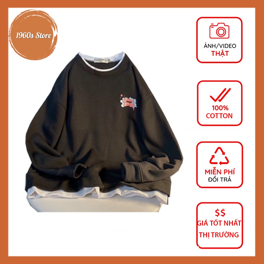 [Có Ảnh Và Video Thật] Áo Sweater Jungle Tiger 2 Màu Chất Nỉ Cotton  1960S Store Mã 598 | BigBuy360 - bigbuy360.vn