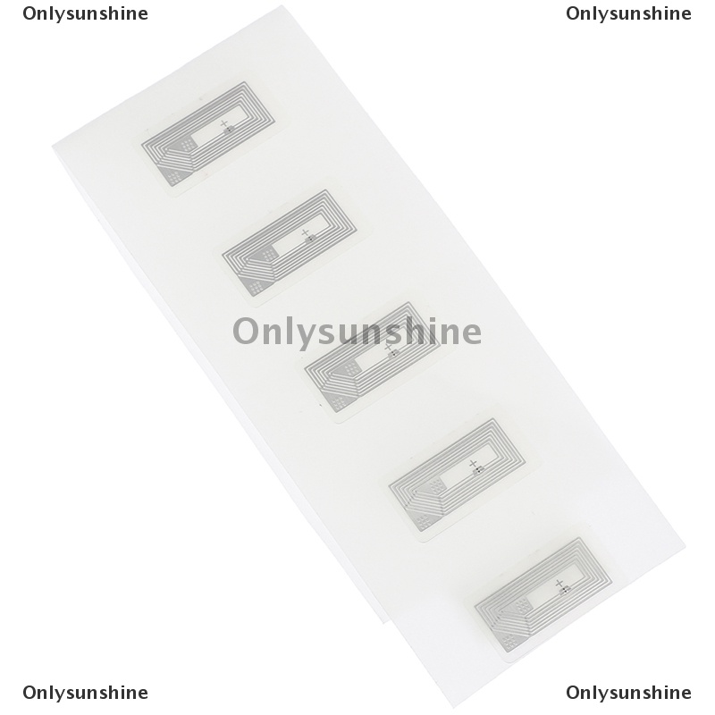 Bộ 100 Chip Nfc Ntag213 2x1cm 13.56mhz Rfid Chất Lượng Cao