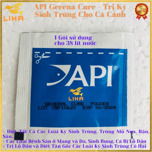 Api General Cure - Trị Ký Sinh Trùng Cho Cá Cảnh