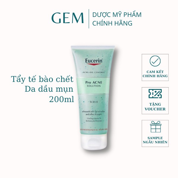 Tẩy tế bào chết Eucerin ProAcne Scrub