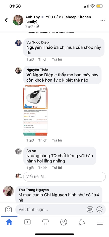MÁY HÚT BỤI ĐỆM - DEERMA CM-900 XIAOMI (trả giá 725k khi thanh toán airpay) | BigBuy360 - bigbuy360.vn