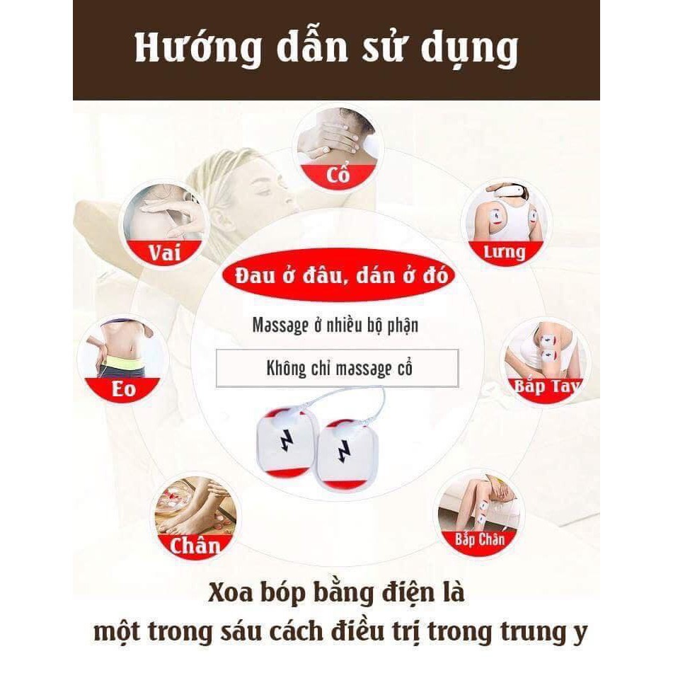 [CHÍNH HÃNG]Máy massage cổ thông minh 3D"