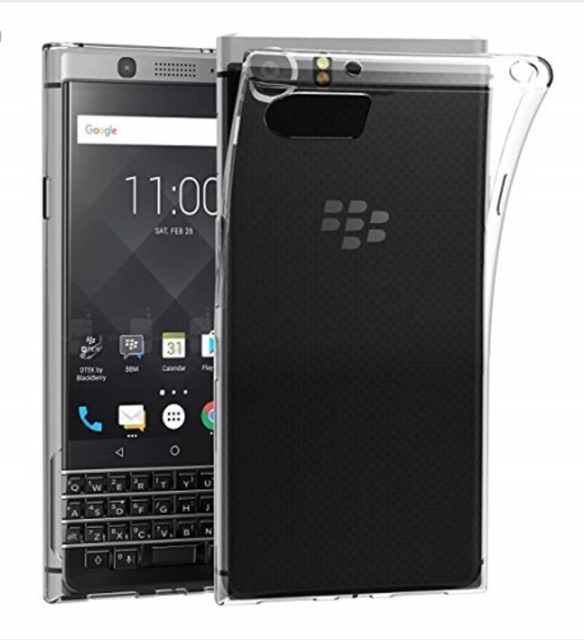 Ốp lưng Blackbery KeyOne / Key 2 silicon dẻo trong suốt