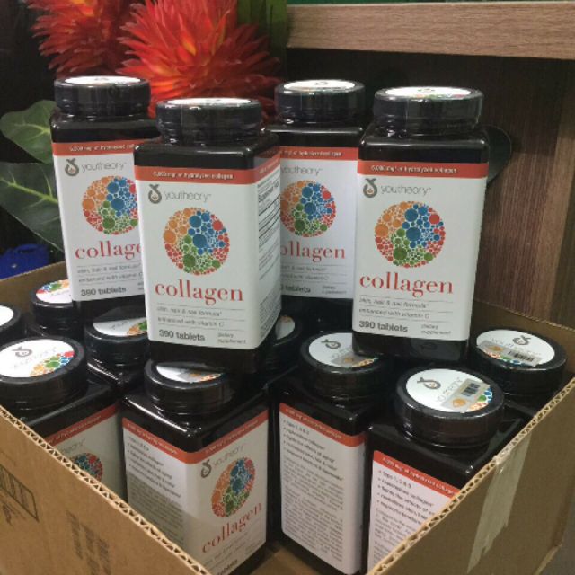 Viên uống đẹp da bổ sung collagen|vien uong dep da collagen xuất xứ Mỹ 390 viên