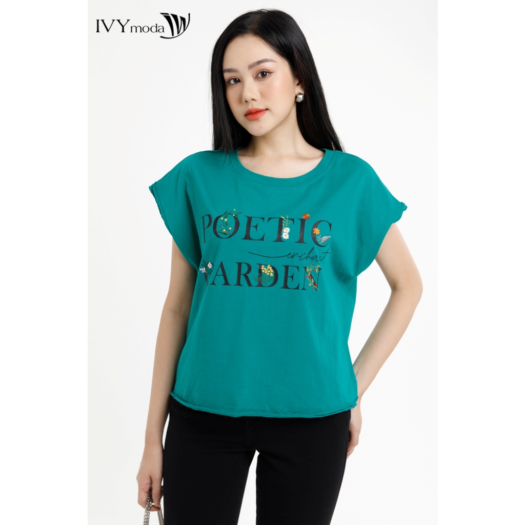 Áo thun nữ cánh dơi IVY moda MS 57M7731