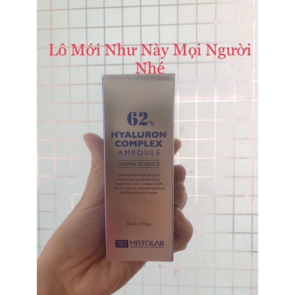 Serum Cấp Ẩm 62 HYALURON 50ml HISTOLAB