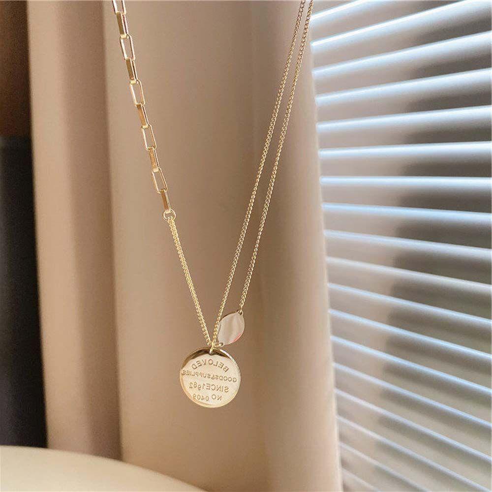 Vanes1 Áo Len Nữ Vòng Cổ Hợp Kim Có Thể Điều Chỉnh|Vòng Cổ Choker Thời Trang Cá Tính Cho Nữ