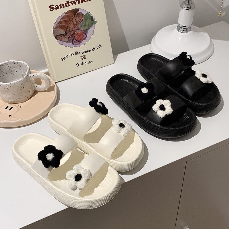 Jiashucheng Dép Sandal Đi Trong Nhà Ngoài Trời Chống Trượt Phong Cách Mới Cho Nữ Sinh Bán Chạy St