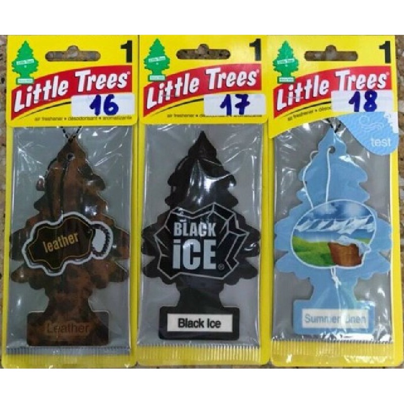 Thông thơm Little Trees treo tủ quần áo đủ màu